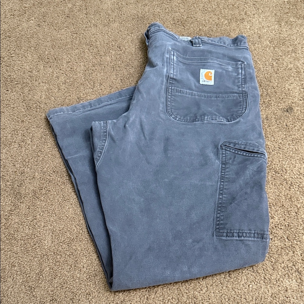 Carhartt Men's Slate gray  Cargo Work Pants